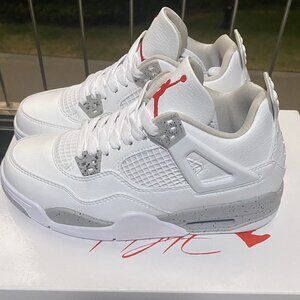 Jordan 4 Retro White Oreo CT8527-100 women men shoes